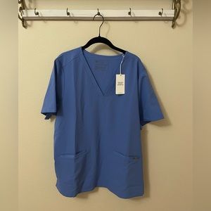 Figs scrub top new with tags